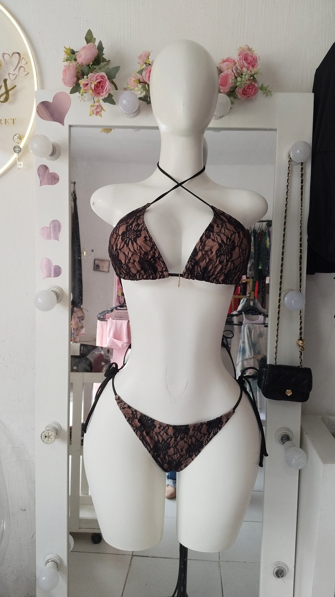 Bikini Encaje Noir